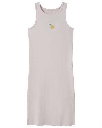 Name It - NKFVivemma Tank Kleid - Cradle Pink/ Lemon